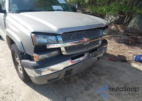 2004 Chevrolet Silverado 1500 Z71 from USA, damaged, VIN 2GCEK19TX41316969